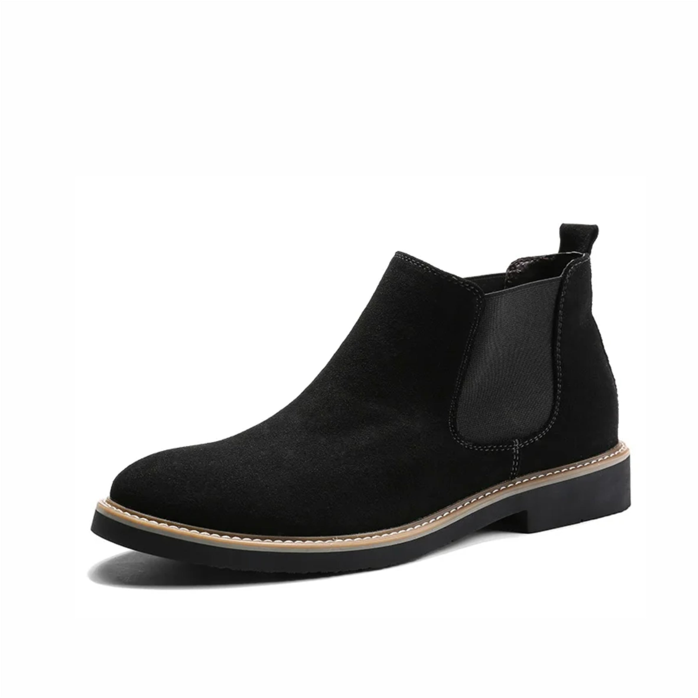 Suede Leather Chelsea Boot