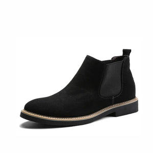 Suede Leather Chelsea Boot