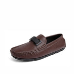 Load image into Gallery viewer, Leather Slip-On Loafers

