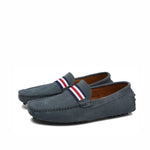 Load image into Gallery viewer, Genuine Leather Slip-On Loafers
